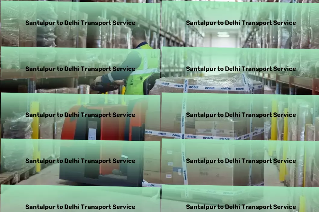 Santalpur to Delhi Part Load Transport Scale new heights in Indian transportation services! - Nationwide goods forwarding