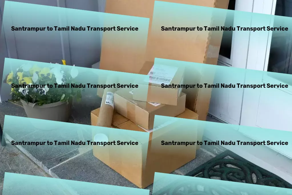 Santrampur to Tamil Nadu Household Goods Transport Fast package dispatch