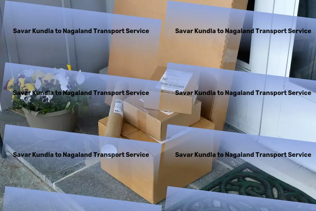 Savar Kundla to Nagaland Courier And Parcel Fast-track your goods movement with our Indian solutions! - Part Load Transport