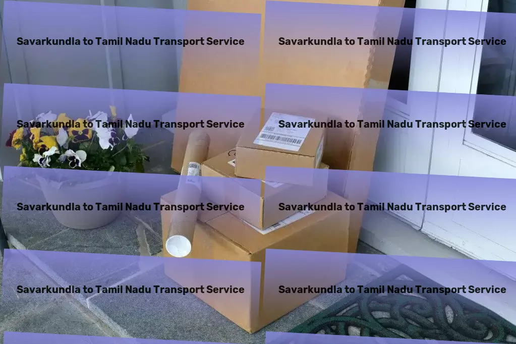 Savarkundla to Tamil Nadu Part Load Transport Hazardous material transport