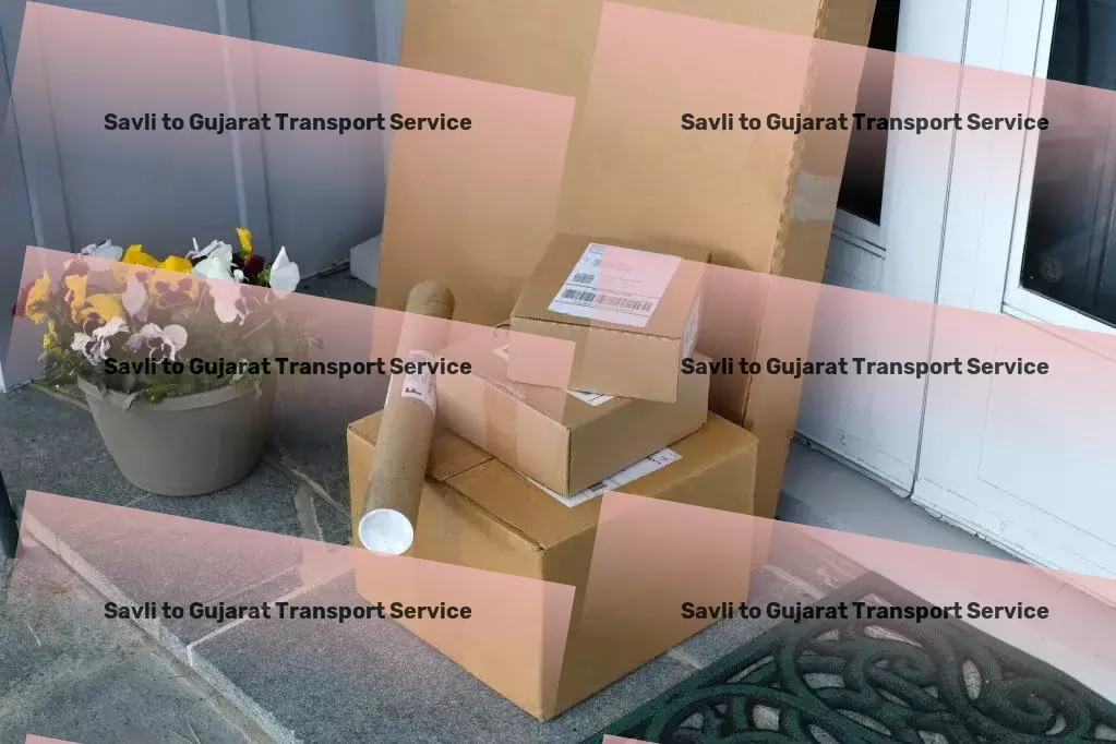 Savli to Gujarat Courier And Parcel Local package logistics